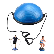 Meia Bola Bosu Exercícios Equilíbrio Pilates Ginástica Azul