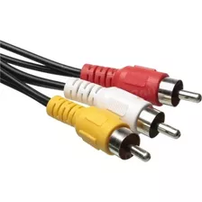 Cable Rca, Audio Y Video, 1,5 Metros, Macho - Macho