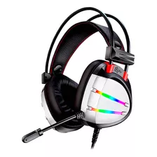 Headset Gamer K-mex Ar70 7.1 Virtual Surround Usb Prata U Un