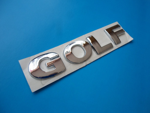 Emblema Golf Letras Cajuela Volkswagen #44 Foto 3