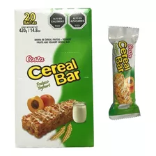 Barra Cereal Bar Costa Frutas + Yogurth X20 Un 21 Gr