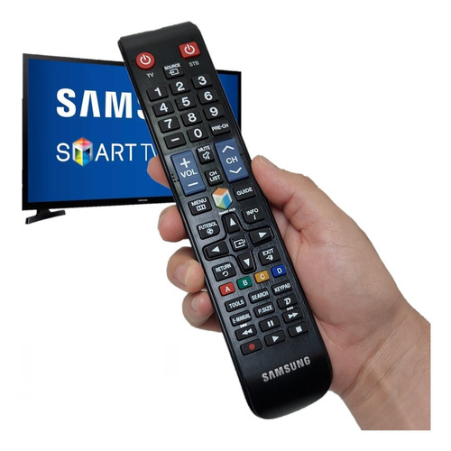 Controle Original Samsung  Smart Tv Função Futebol Nacional