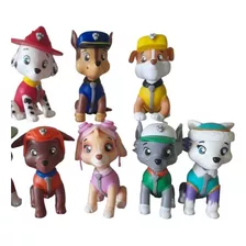 Adornos Para Torta Paw Patrol De Porcelana Fria