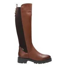 Bota Cuero Rockford Edwina Café Mujer