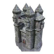 Arquiteturas (maquete Em 3d) - Papercraft Castelo Medieval