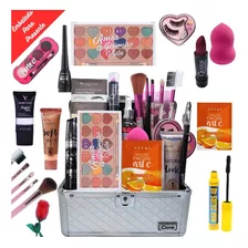 Maleta Maquiagem Completa Profissional Ruby Rose Ultra Max 