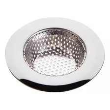 Ralo Em Inox Para Pia De Cozinha Casa Cuba Com Borda 9 Cm