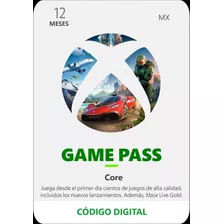 Game Pass Core 12 Meses Codigo