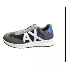 Tenis Armani Exchange Gris Mod. Xux071