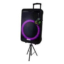 Parlante 15 Luz Rgb Bluetooth Recargable 100w Rms Tripode