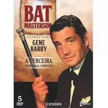 Box Dvd: Bat Masterson 3ª Temporada - Original Lacrado