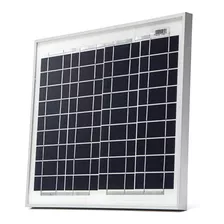 Painel Placa De Energia Solar Fotovoltaica 10w Inmetro