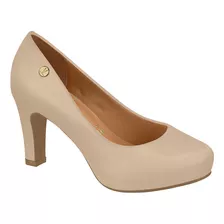 Scarpin Feminino Sapato Salto Alto Redondo Vizzano 1840301