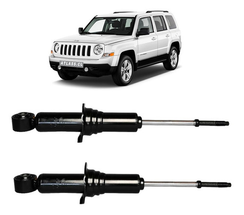 Kit Amortiguadores Del + Tra Jeep Patriot 2.4 2007 - 2017 Foto 3