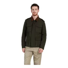 Chaqueta Poly Cotton Faille Regular Fit Verde Dockers