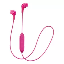 Audífonos Inalámbricos Jvc Ha-fx9bt Bluetooth Gumy Color Rosa