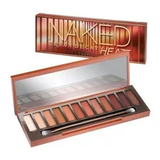 Paleta Naked Heat - Urban Decay 12 Sombras Color De La Sombra