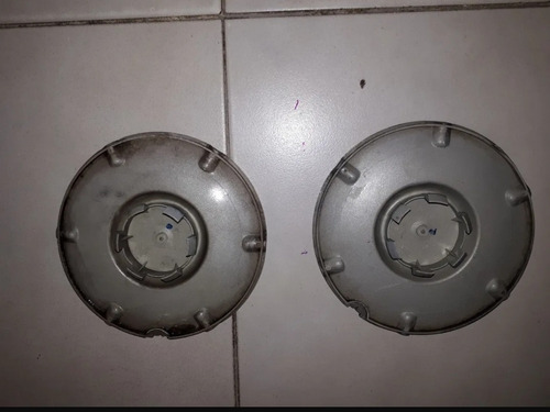 2 Tapones Centros De Rin Chevy C2 Originales Usados Foto 5