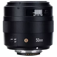 Lente Yongnuo Yn 50mm F/1.4n E Para Nikon F 1.4