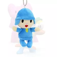 Pocoyo Mini Figura En Peluche Muñeco Llavero 