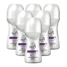 Kit 5 Desodorantes On Duty Care Rollon Clareador Avon 50ml Fragrância On Duty Clareador