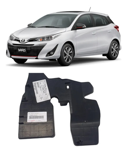 Defletor Superior Direito Toyota Yaris 19/25 Ty4460 - Toyota - Código 180368344239