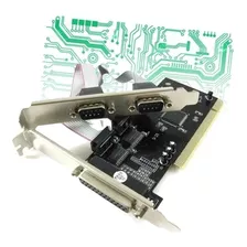 Placa Controladora Kanji Pci 2 Puertos Serie + 1 Paralelo 