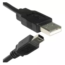 Cable Mini Usb V3 De 1,5 M Para Control Gps Ps3 Transf Dongle, Color Negro