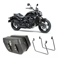 Alforge Losango C/chave 32l + Afastador Kawasaki Vulcan S650