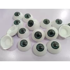 Ojos Para Artesanías Bebé Reborn Fijos (par) 20mm