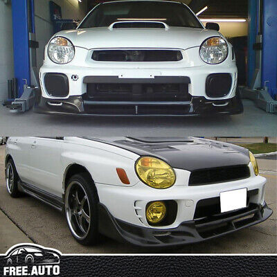 Fit 02-03 Subaru Impreza Wrx Sti Cw Style Front Bumper L Zzi Foto 3