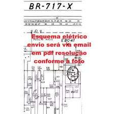 Esquema Elétrico Radio Philips Br 717 X Br 717x Br717 Br717x