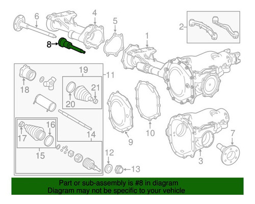 Interruptor Switch Actuador 4x4 Chevrolet Tahoe 2018 Foto 6