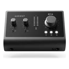 Interfaz De Audio Audient Id14 Mkii, Negro, Usb-c, 2 Preampl