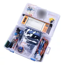 Kit Arduino Uno R3 Con Caja Plastica