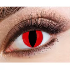 Gato Rojo Oferta Pupilentes Halloween A Elegir Lentes