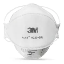 Kit 8 Máscara 3m Aura 9320 Pff2 N95 Respirador Sem Válvula 