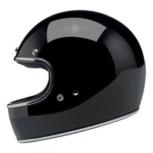 Casco Para Moto Biltwell Gringo Ece Talla Xl Color Negro 31