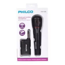 Microfono Alambrico Inalambrico Philco Wm308