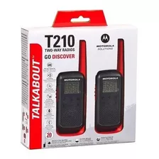Par De Handys Motorola T210 32 Km Batería Cargador Incluido 