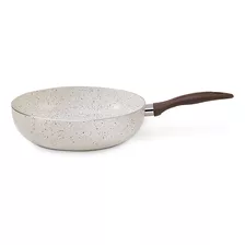 Wok Panela Antiaderente Brinox 24 Cm Vanilla