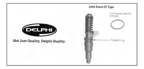 Kit 6 Ligas Ext Delphi De Inyector Diesel Para D13 Volvo Foto 5