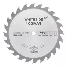 Whiteside Dimar Standard Ripping 10 Od, 24t, 5/8 B, Hoja De