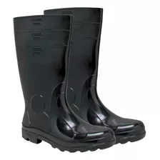 Bota Borracha Pvc Cano Longo Galocha Impermeável Limpeza Epi