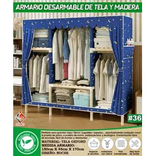 *armarios Desarmables De Tela Y Madera Ecológicos* 