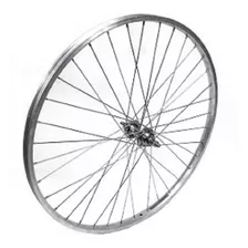 Rueda Trasera De Bicicleta Rod.28 X 1 5/8 En Aluminio. Nueva