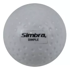 Bola Pelota De Hockey Cesped / Simbra / Dimple Color Blanco