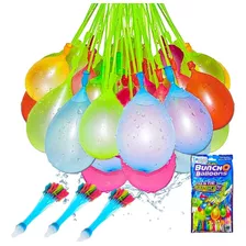 Kit 3 Pacotes De Balão De Água Total 111 Balões Dutetoys Cor Colorido