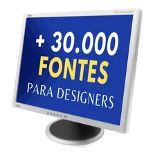 Superpack 30 Mil Fontes Para Designer Gráfico + Brinde