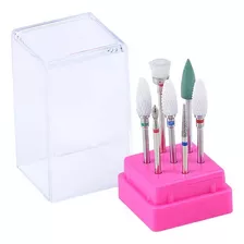 Set De Brocas De Cerámica Para Uñas Para Manicura Y Pedicur